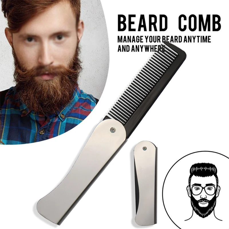 Beard Oil - 1pc Foldable Anti Static Pocket Steel