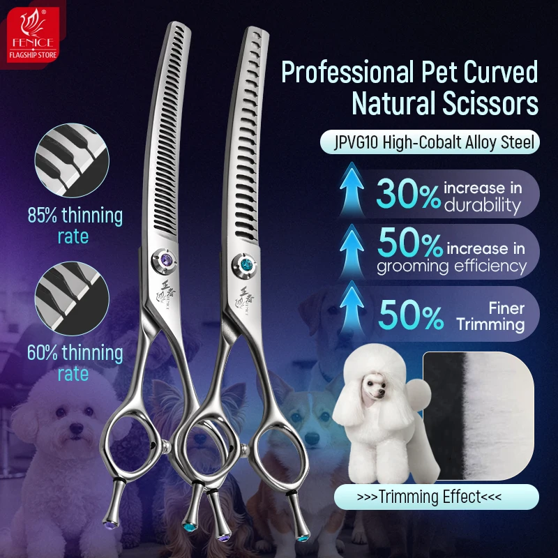Fenice King Series 7 Inch VG10 - Grooming Scissors review and price