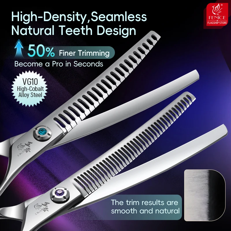 Fenice King Series 7 Inch VG10 - Grooming Scissors review and price