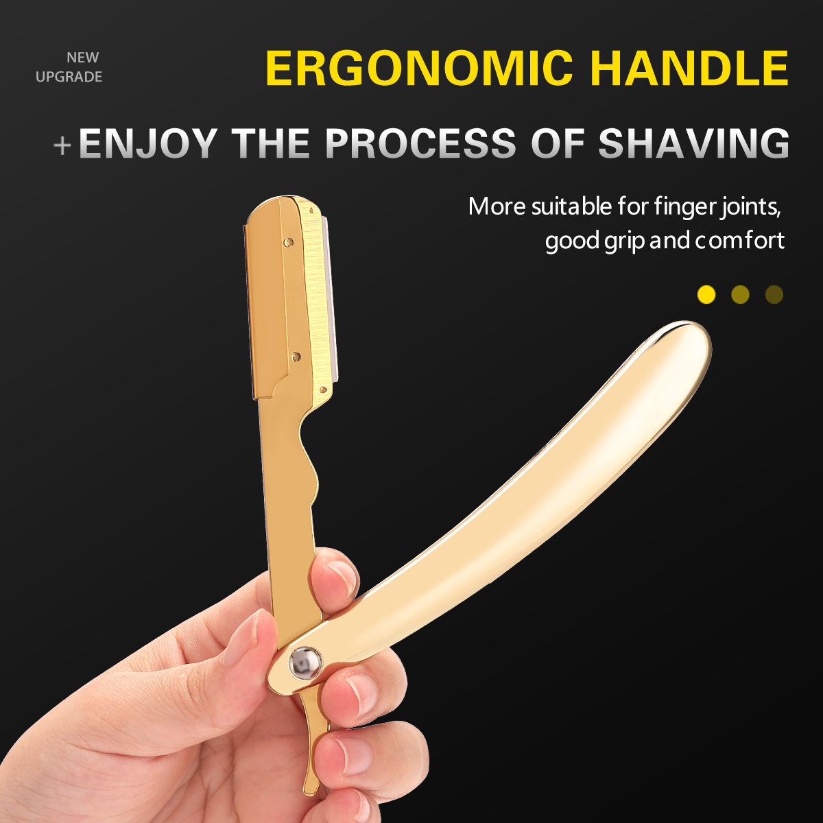 Silver Men Shaving Barber Tool - Aftershave review and price