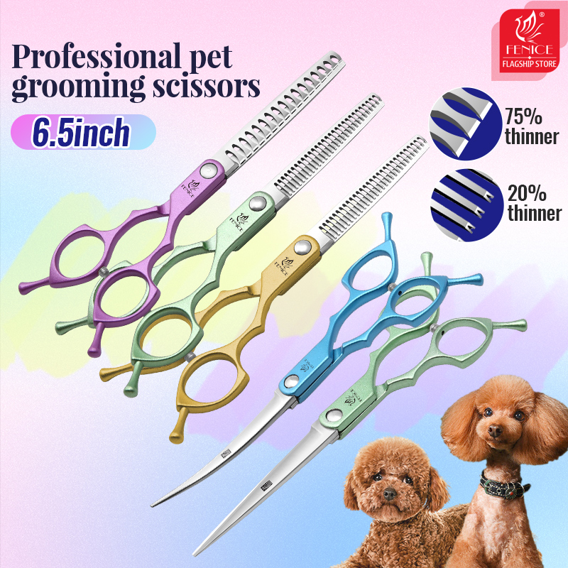 Fenice 6.5 Inch Professional D - Grooming Scissors review and price