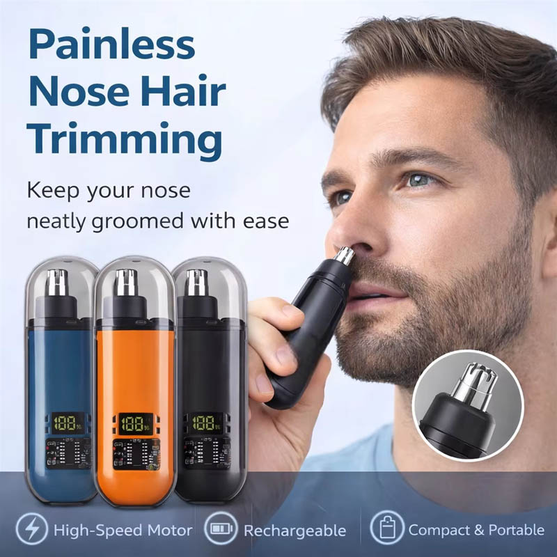 Nose Ear Hair Trimmer USB Rech - Nose Trimmer review and price
