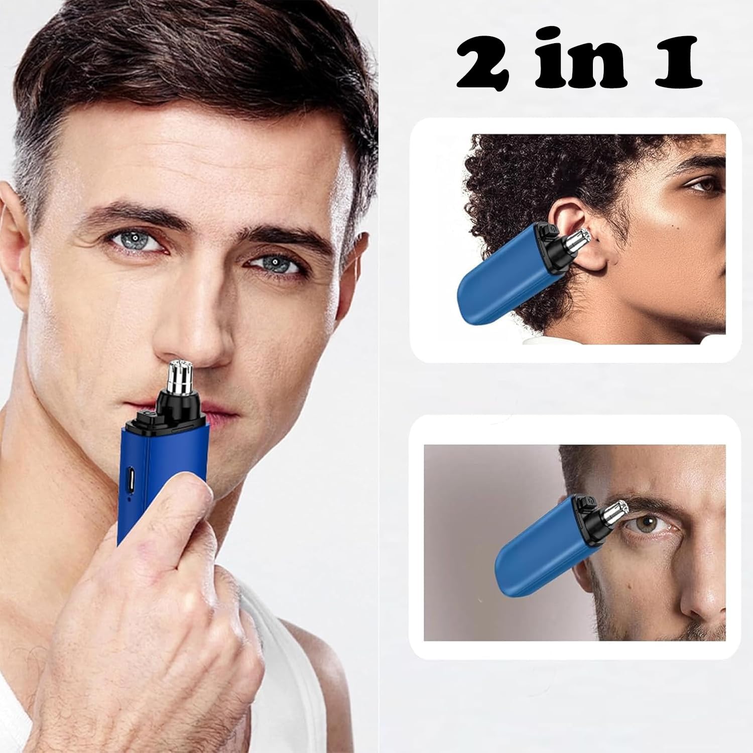 Nose Ear Hair Trimmer USB Rech - Nose Trimmer review and price