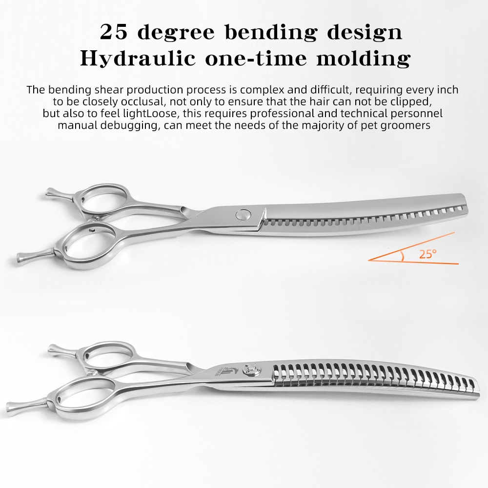 Dog Grooming Fishbone Scissors - Grooming Scissors review and price