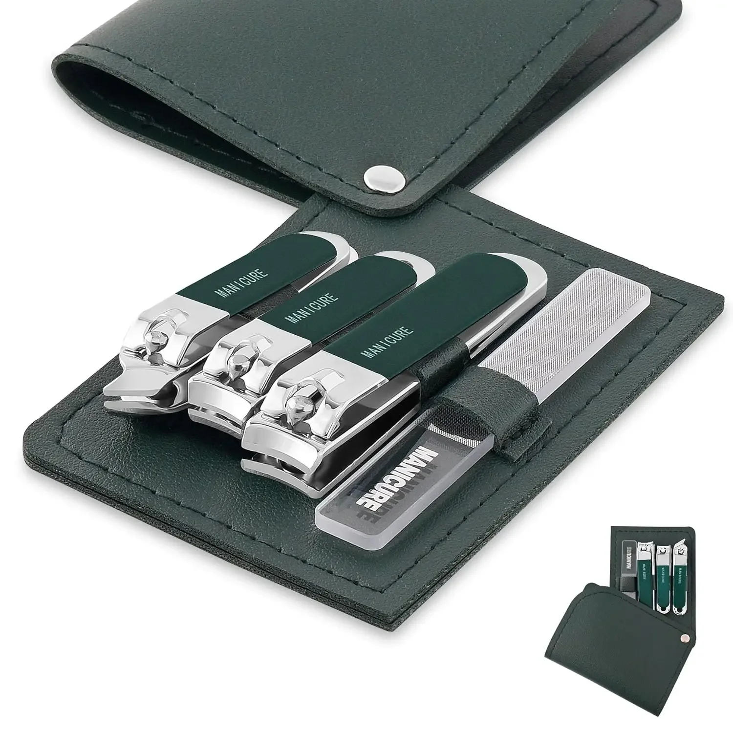 4 Pcs Men/Women Manicure Trave - Mens Grooming Travel Kit review and price