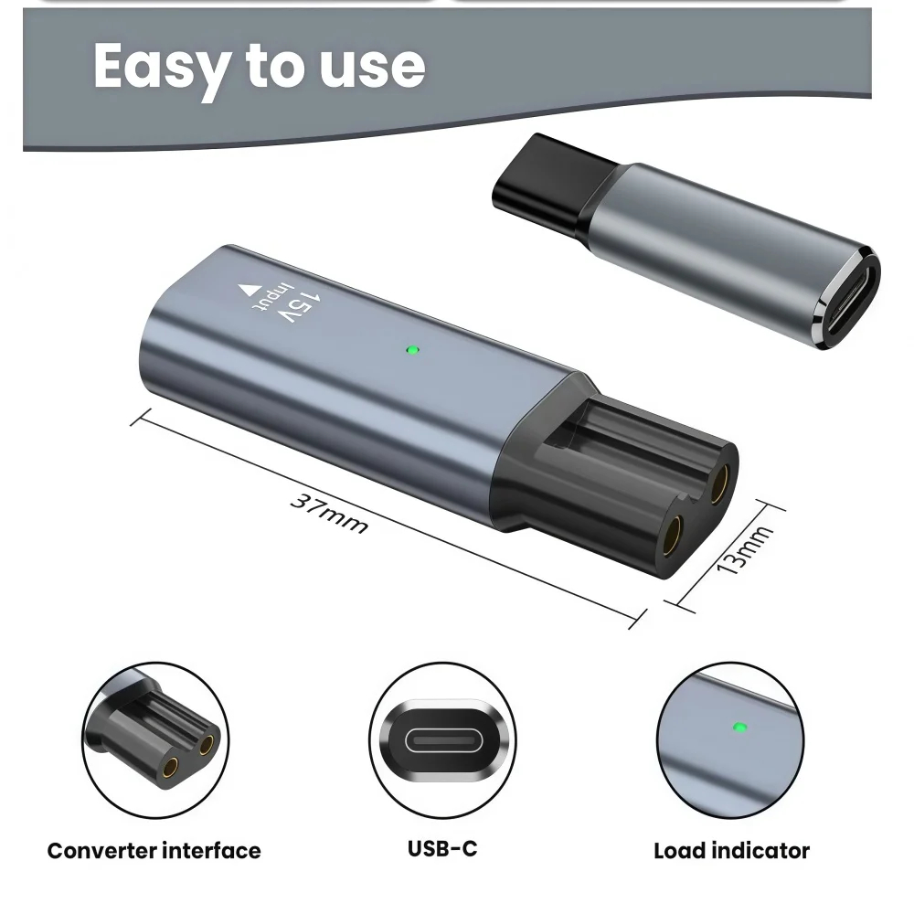 15V Type-C Shaver Adapter, Cha - Beard Trimmer review and price