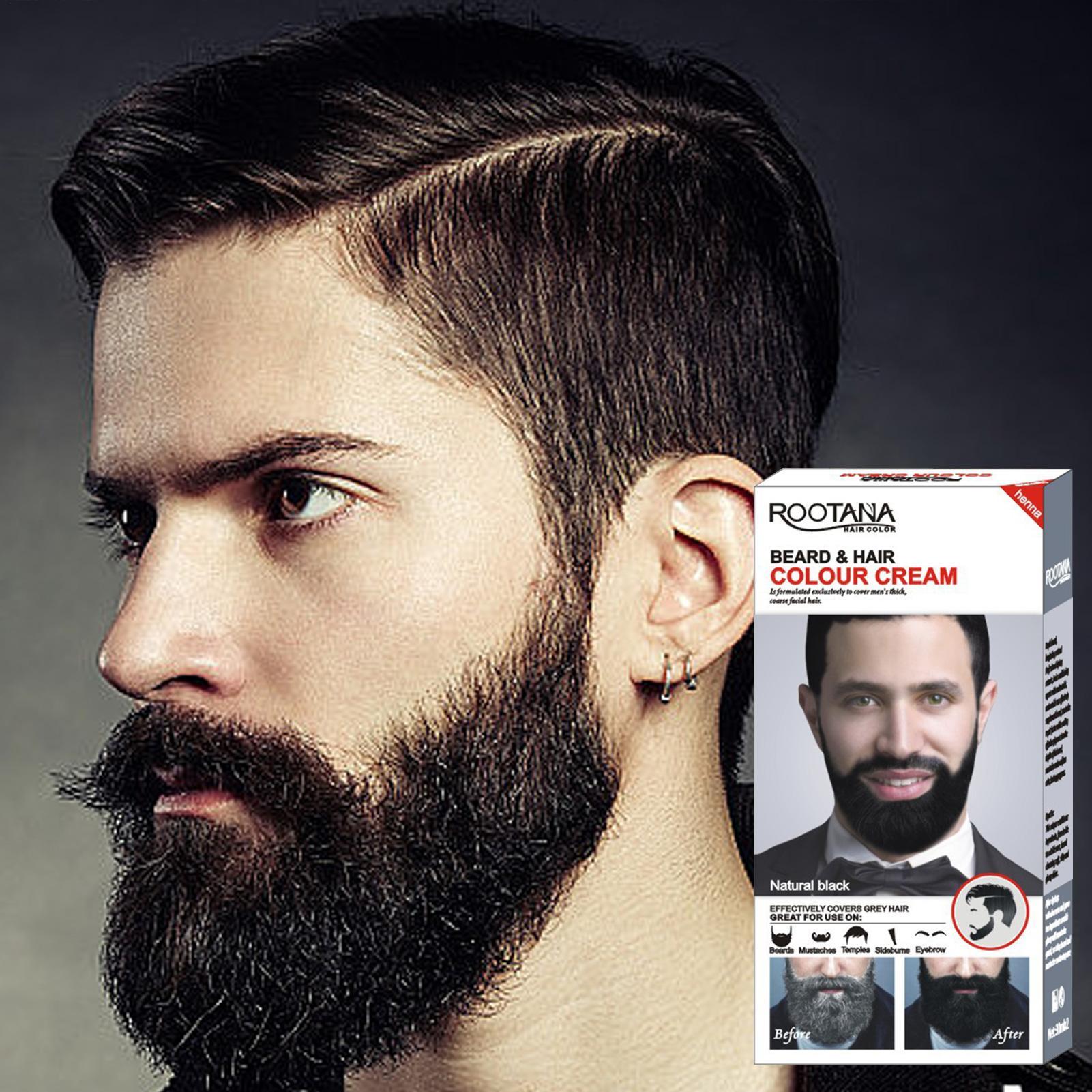 Mens Beard Dye 60ML Mustache D - Shaving Cream review and price