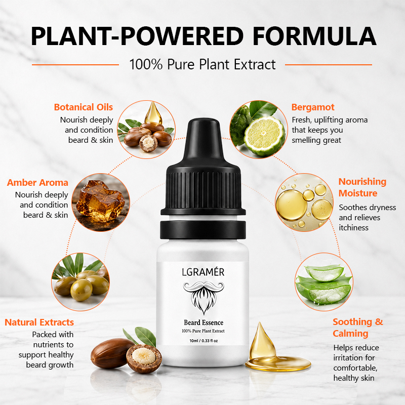 Men's Beard Growth Serum Nouri - Beard Oil review and price