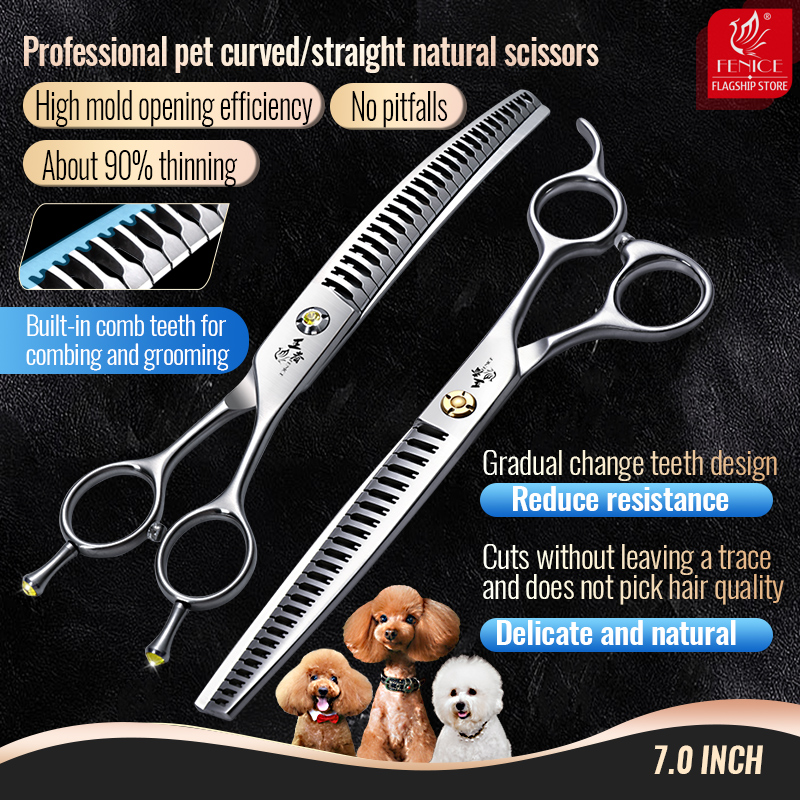 Fenice 7 inch VG10 Professiona - Grooming Scissors review and price