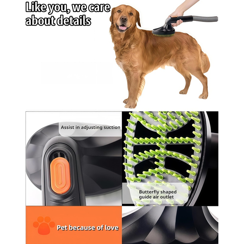 Shedding Brush Vacuum Attachme - Grooming Kit review and price