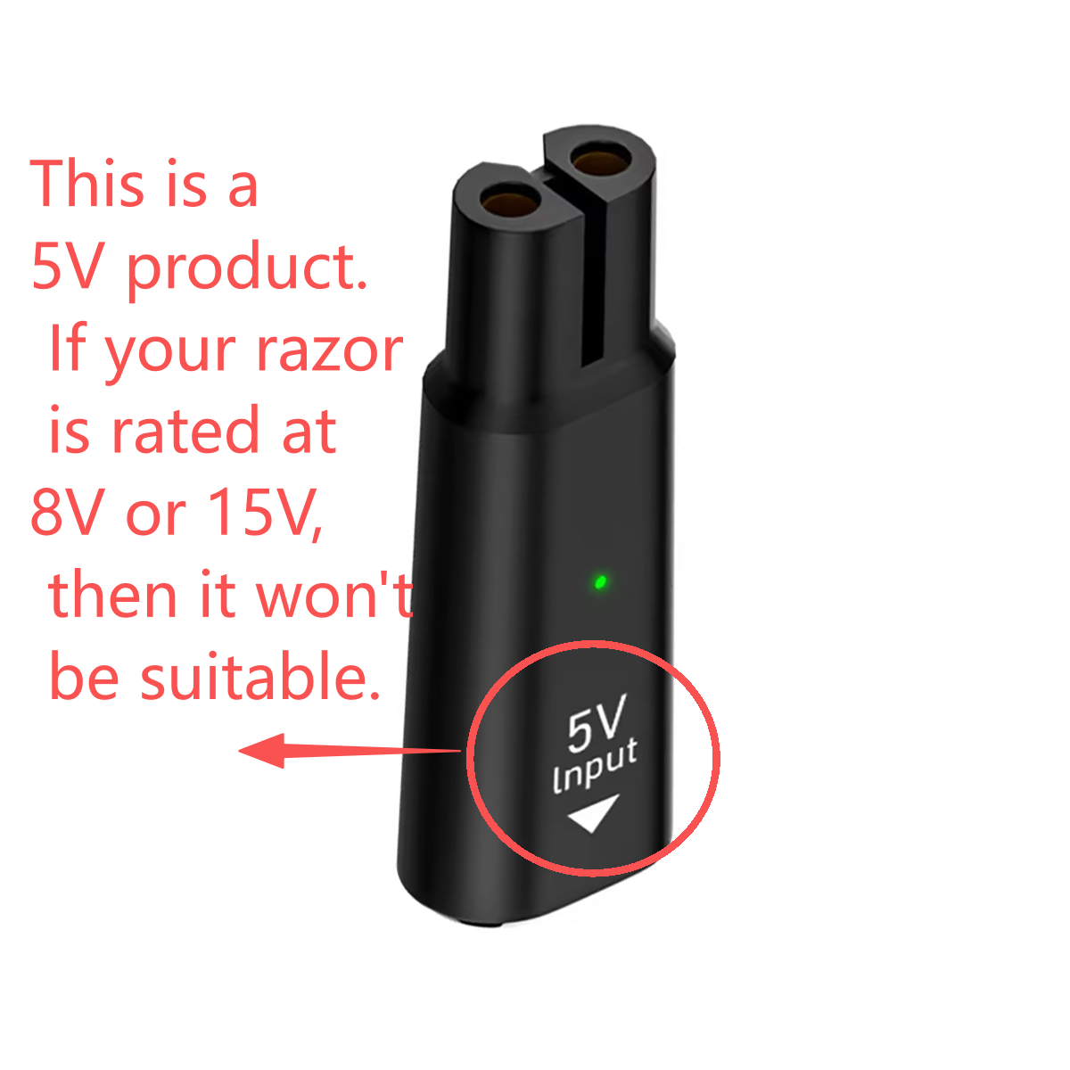 5V 15V USB Type C Charging Ada - Electric Shaver Rotary review and price