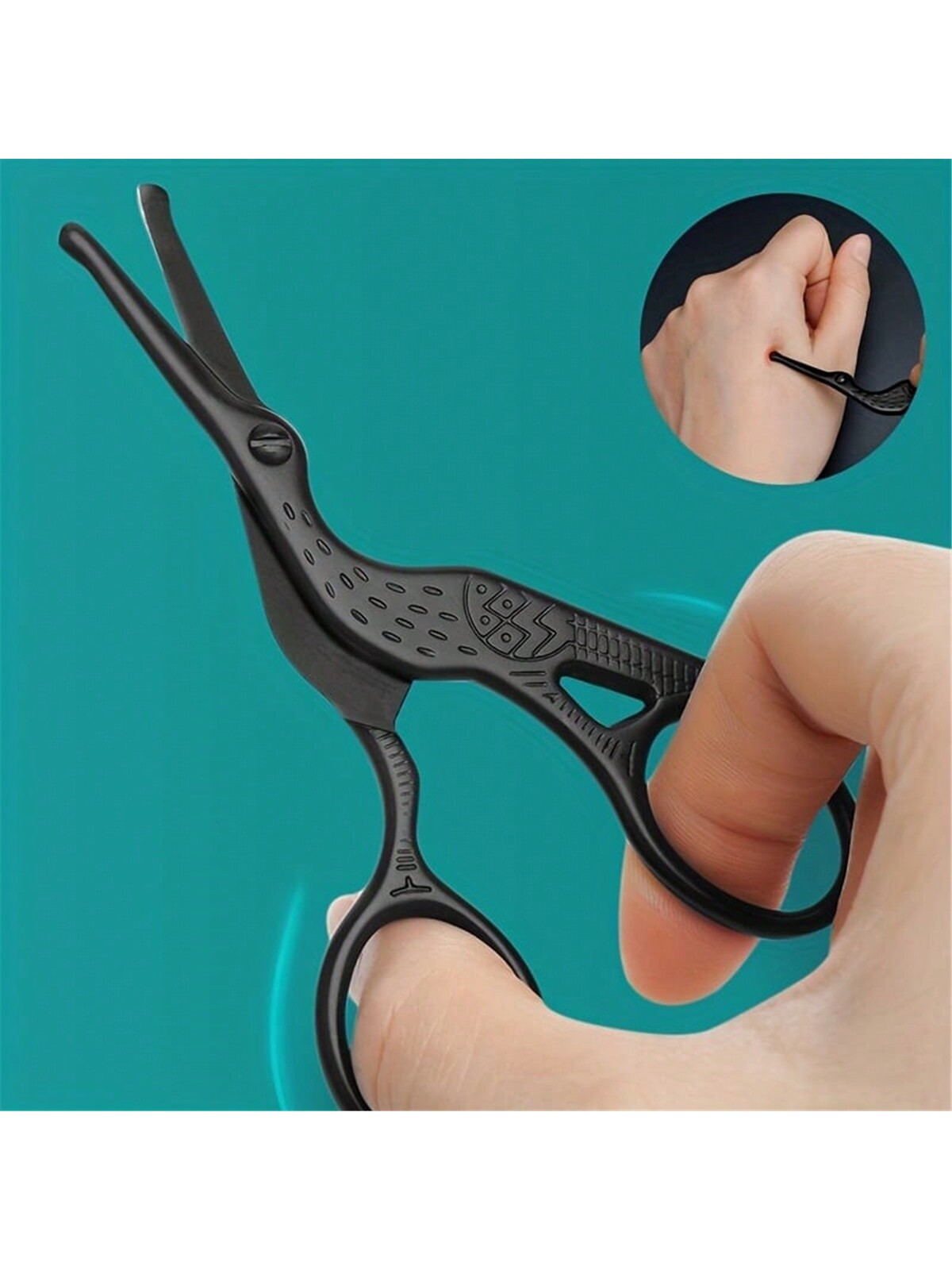 Nose Hair Scissors, Stainless  - Grooming Scissors review and price