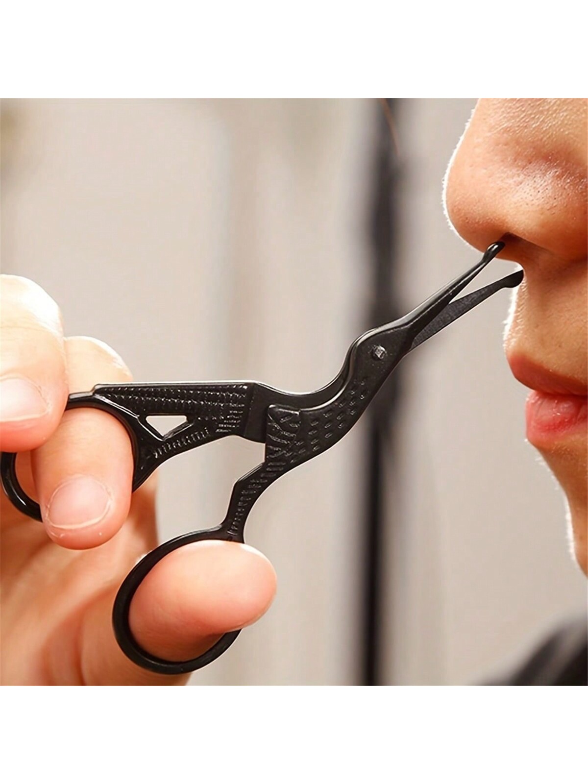 Nose Hair Scissors, Stainless  - Grooming Scissors review and price