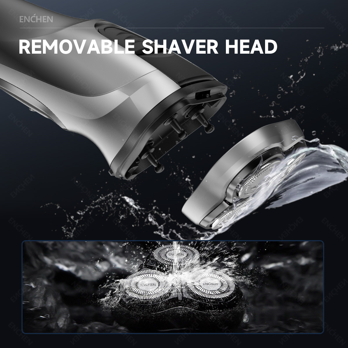 ENCHEN Blackstone's Replacemen - Electric Shaver Rotary review and price