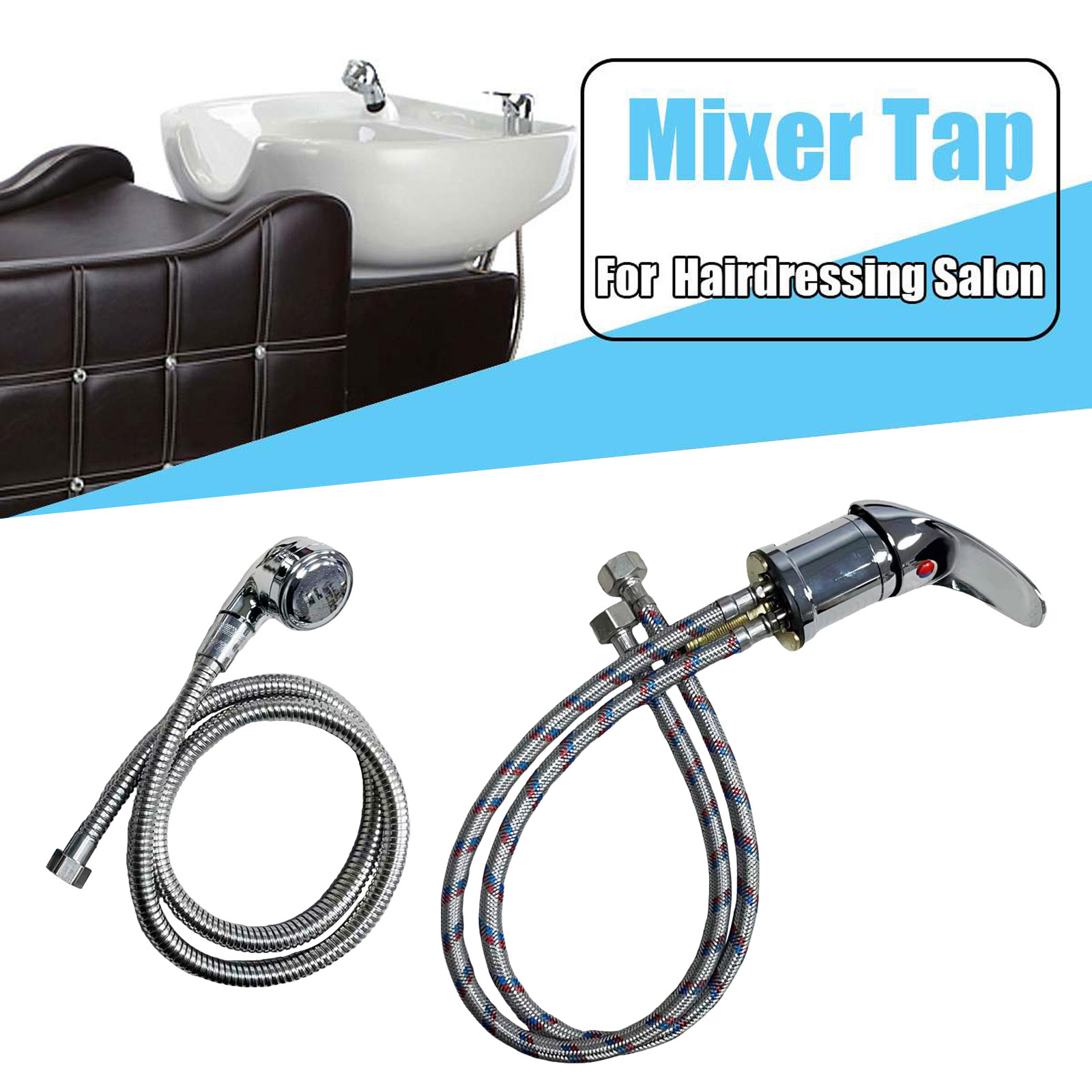 Shampoo Bowl Faucet Set with H - Grooming Kit review and price