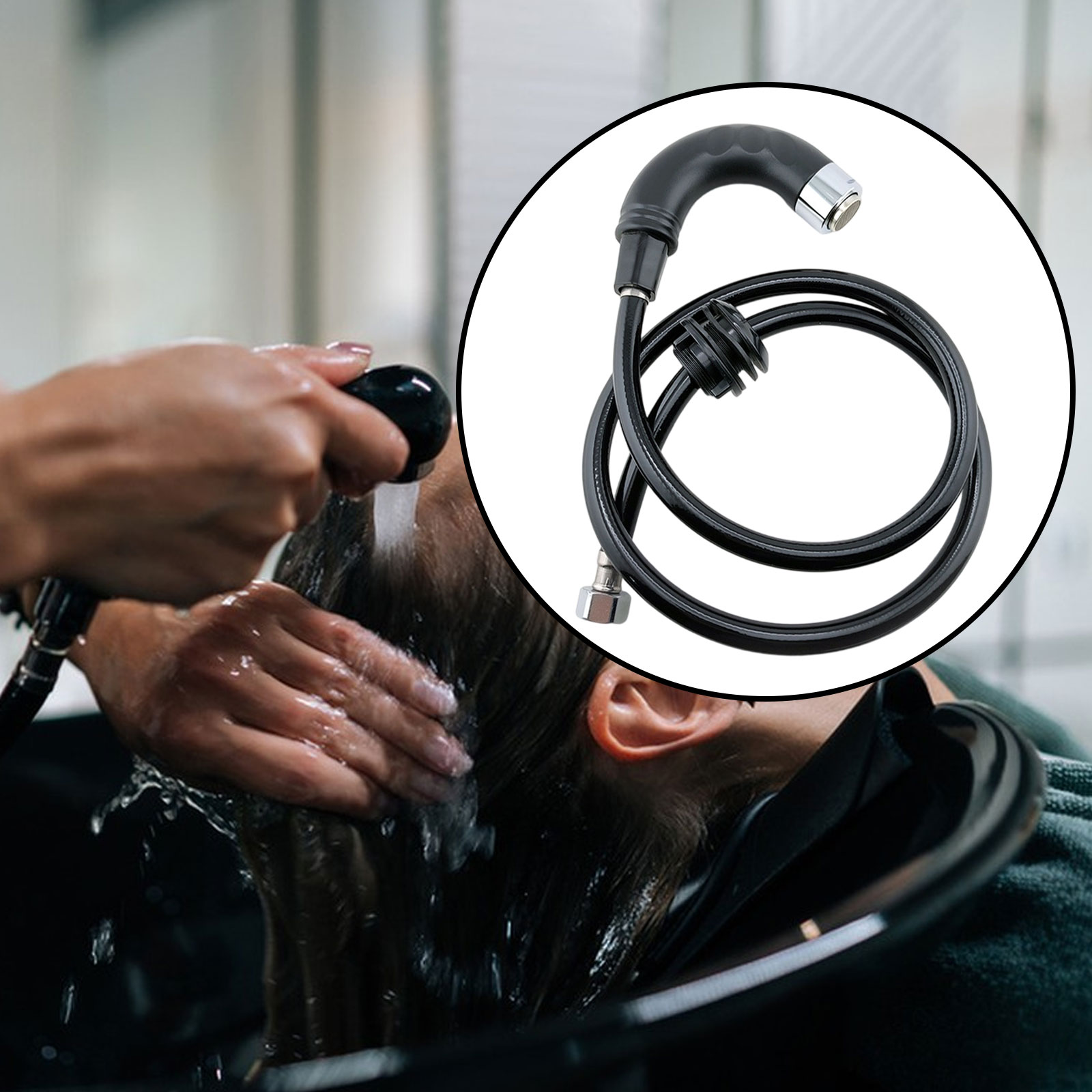 Shampoo Bowl Faucet Set with H - Grooming Kit review and price